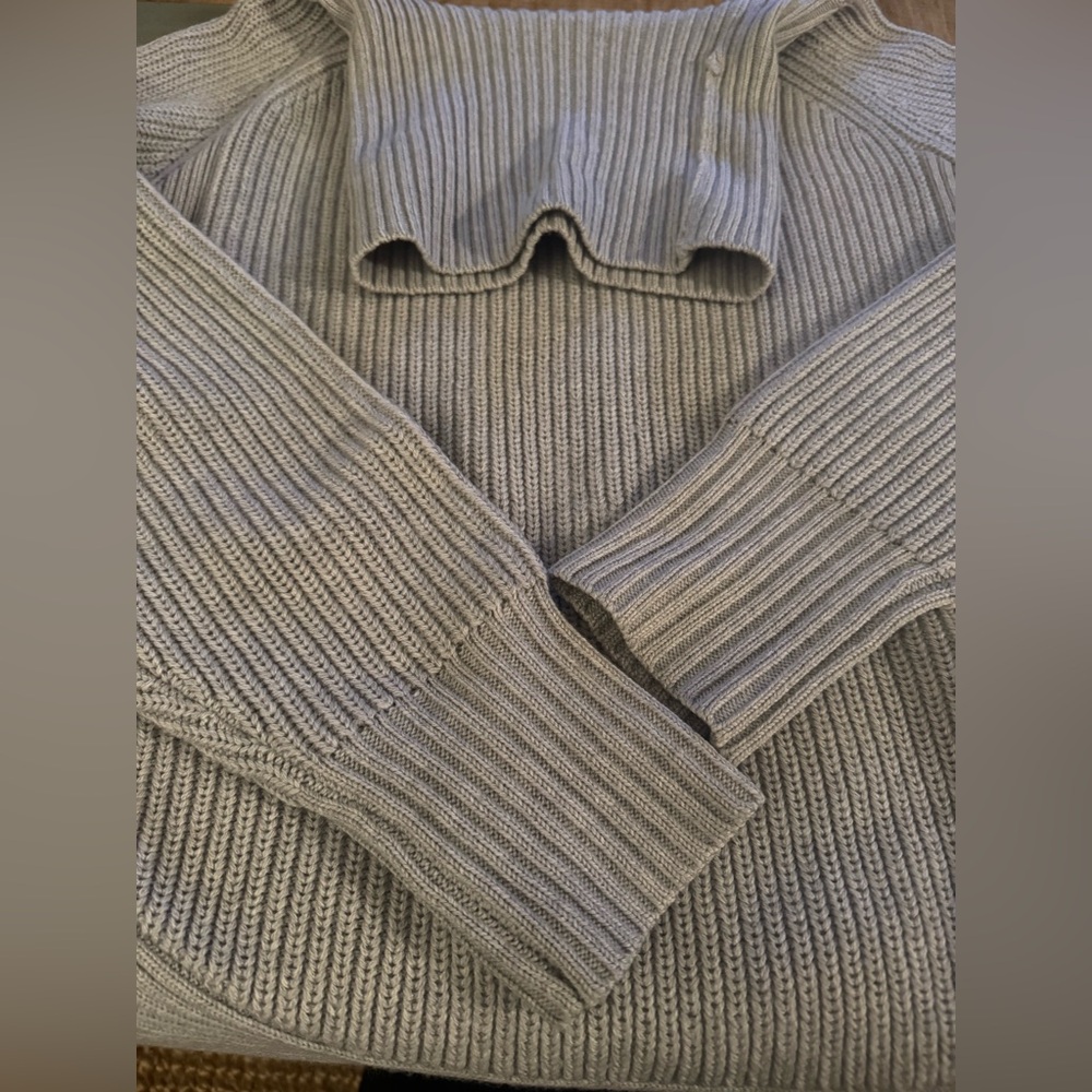 100% Marino wool Wilfred Asianna Turtleneck Sweater - Picture 7 of 10